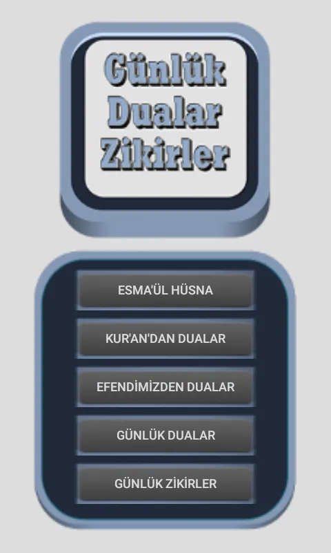 Zikirler Efendimizden Dualar | Indus Appstore | Screenshot