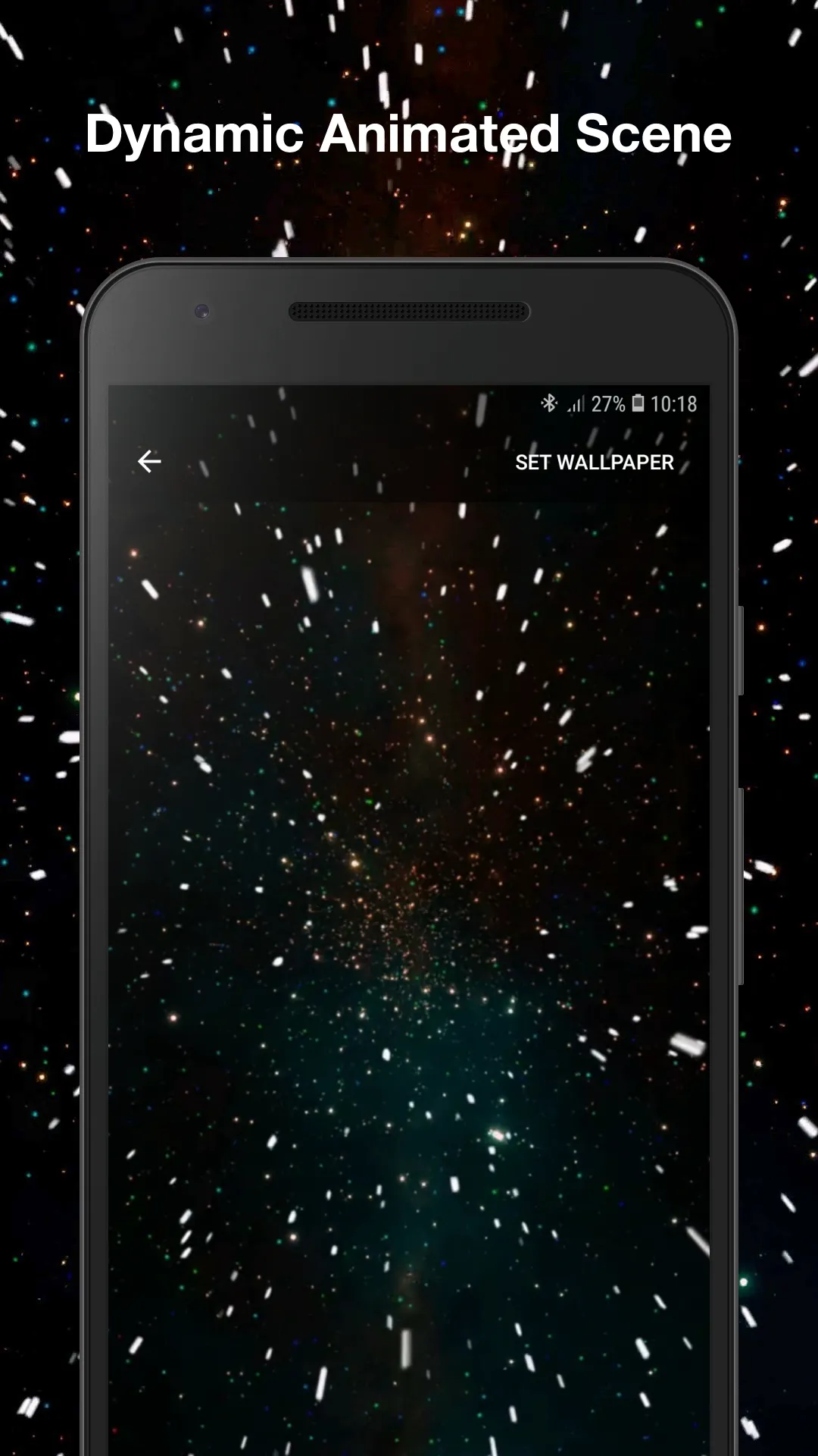 Starry Sky Live Wallpaper | Indus Appstore | Screenshot