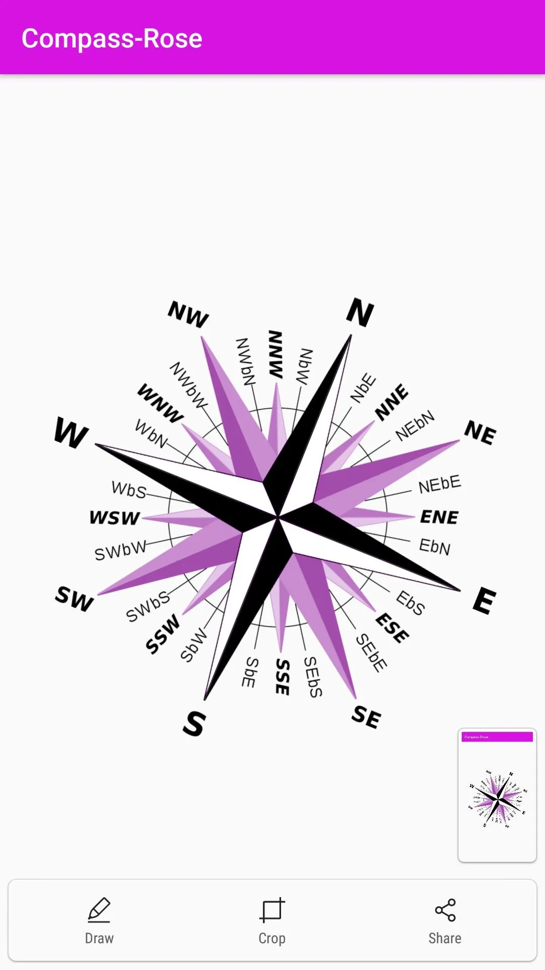 32 Point Digital Compass | Indus Appstore | Screenshot