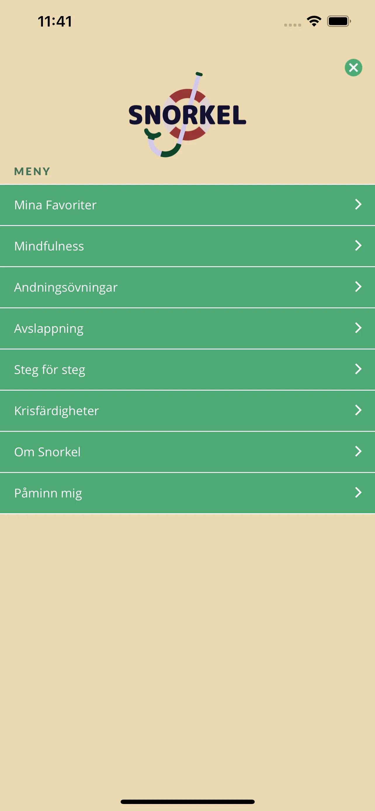 Snorkelövning | Indus Appstore | Screenshot