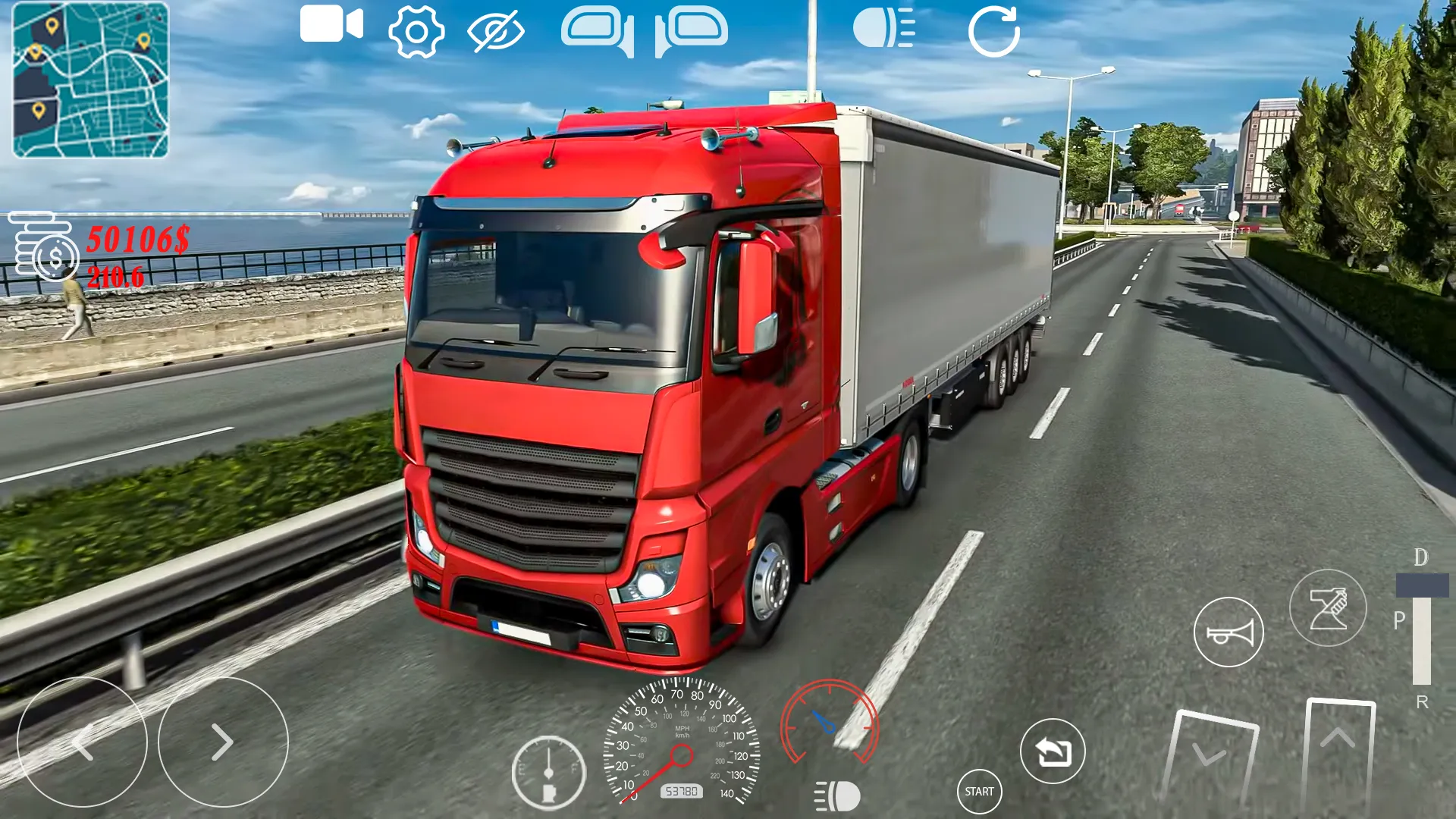 Truck Driving Games City Truck | Indus Appstore | Screenshot