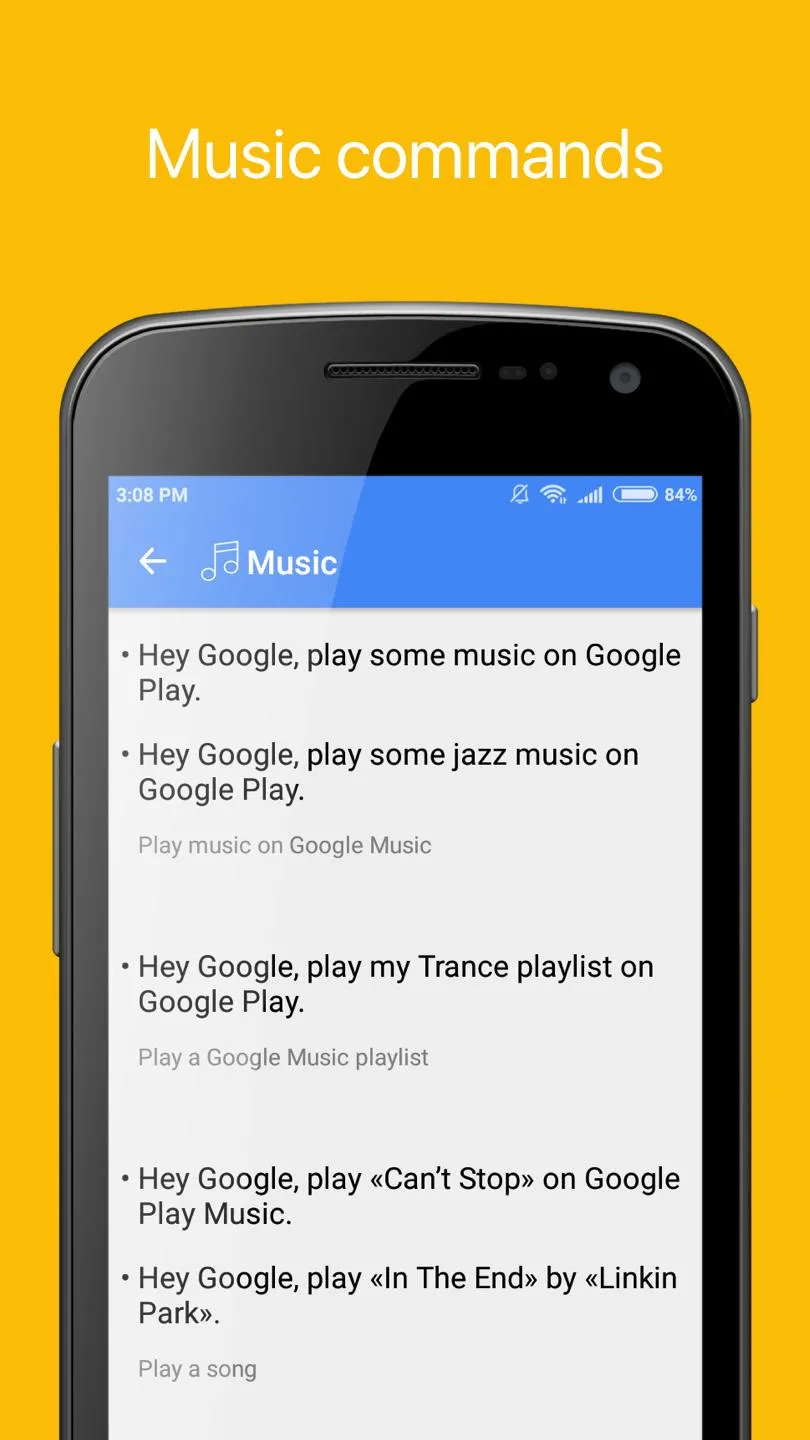 Commands for Google Assistant | Indus Appstore | Screenshot
