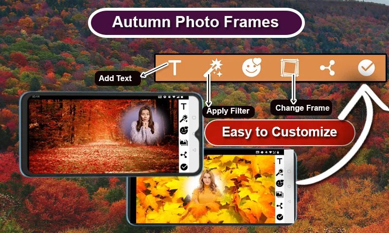 Autumn Photo Frames | Indus Appstore | Screenshot