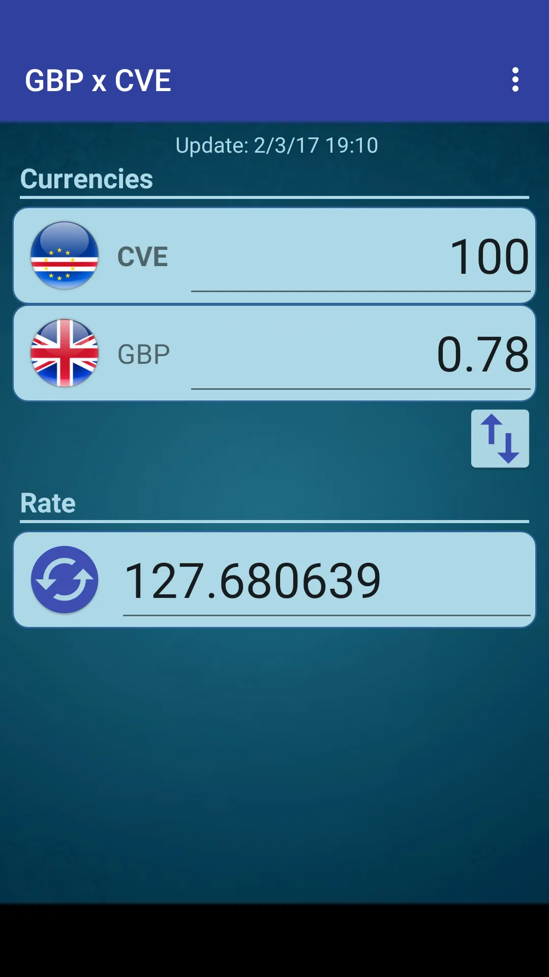 Pound GBP x Cape Verde Escudo | Indus Appstore | Screenshot