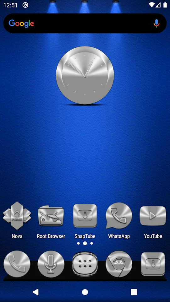 Silver and Chrome Icon Pack | Indus Appstore | Screenshot