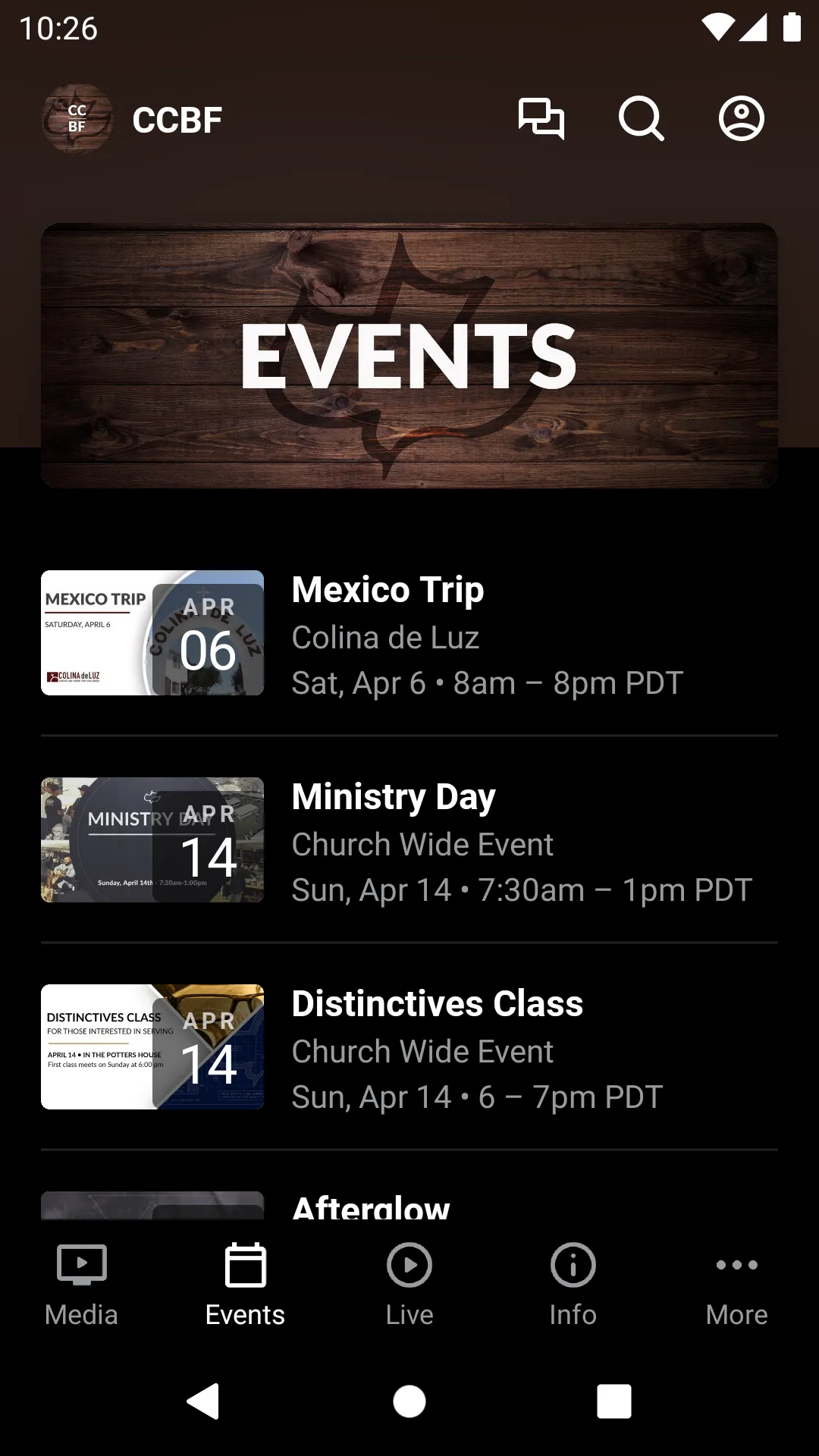 CalvaryChapel Bible Fellowship | Indus Appstore | Screenshot