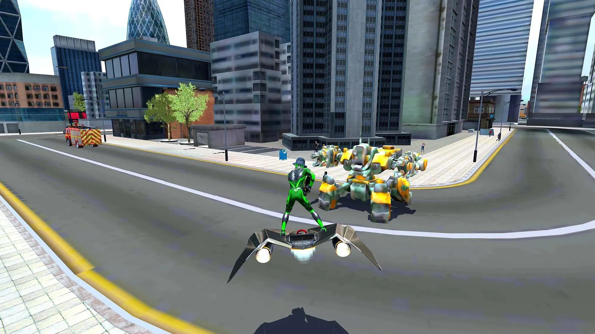 Rope Frog Ninja Hero Car Vegas | Indus Appstore | Screenshot