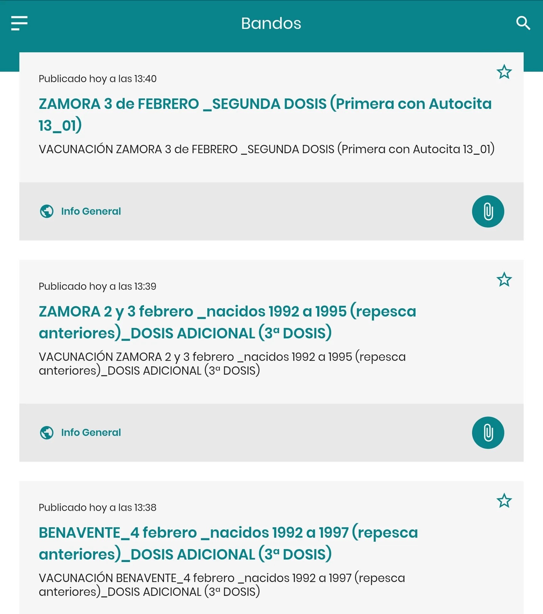 Manzanal de los Infantes Infor | Indus Appstore | Screenshot