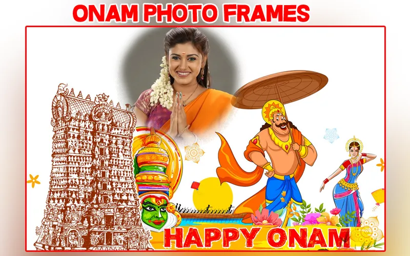 Onam Photo Frames | Indus Appstore | Screenshot