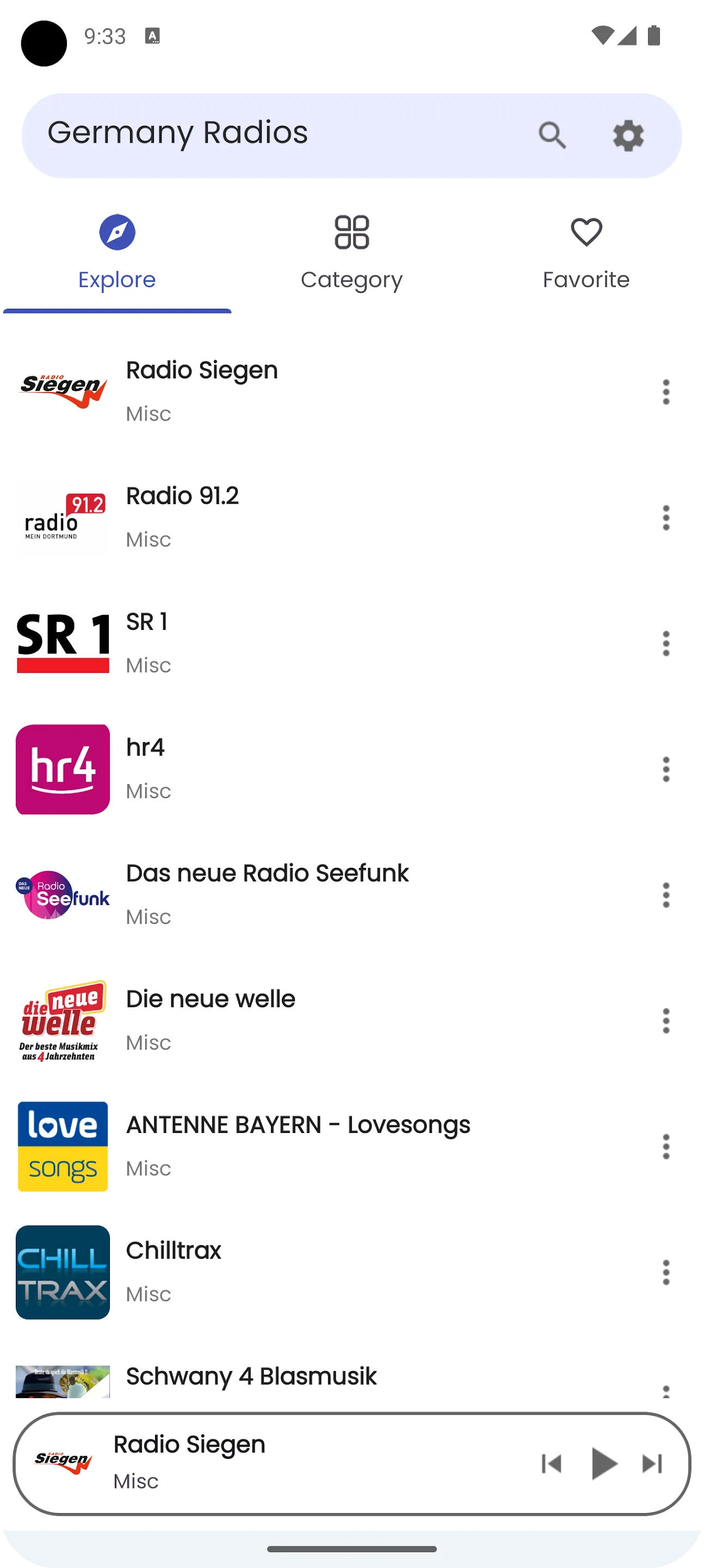 Germany Radio Stations | Indus Appstore | Screenshot