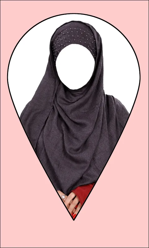 Women Hijab Scarf Photo Suit | Indus Appstore | Screenshot