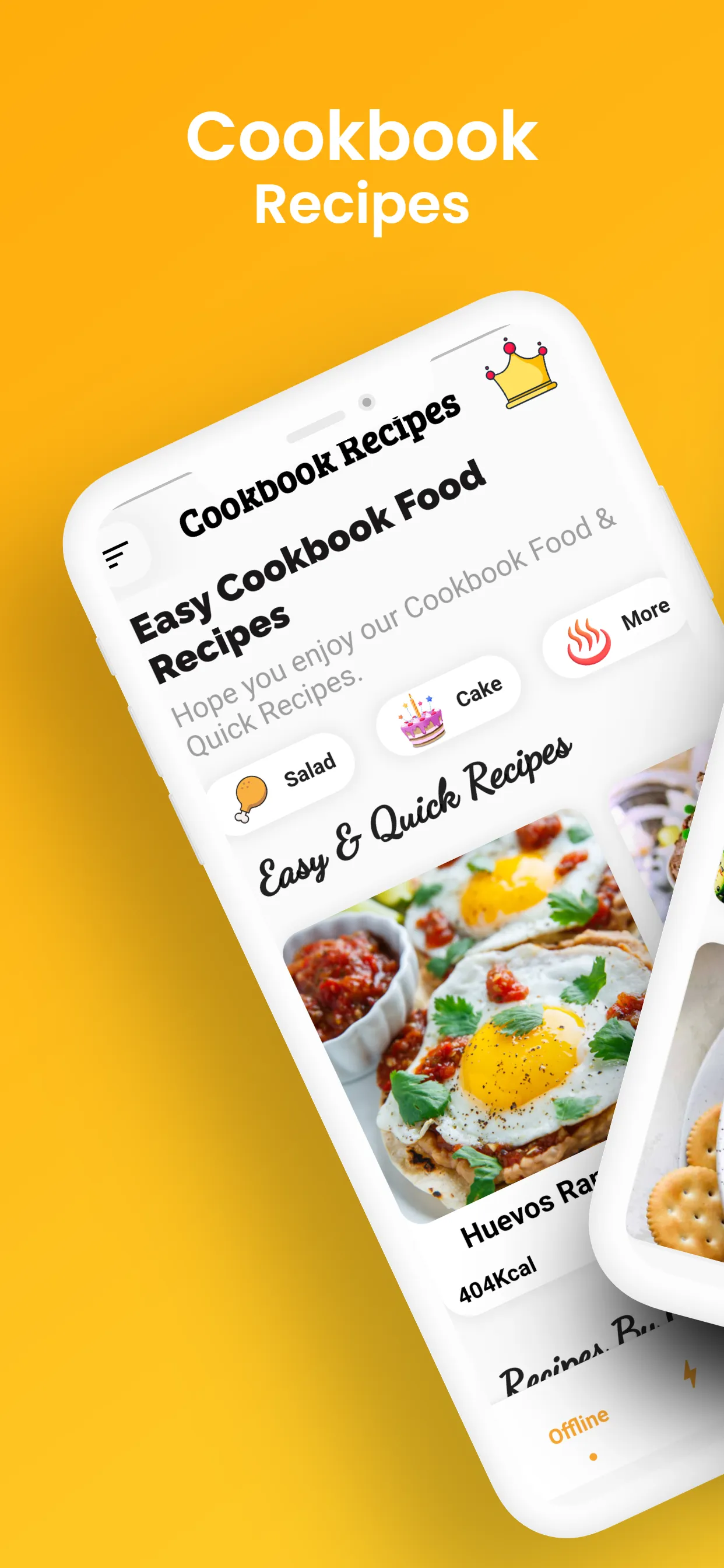 Cookbook Food Recipes - Ofline | Indus Appstore | Screenshot