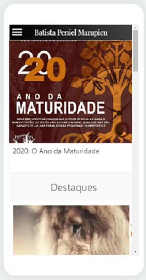 Igreja Batista Peniel Marapicu | Indus Appstore | Screenshot