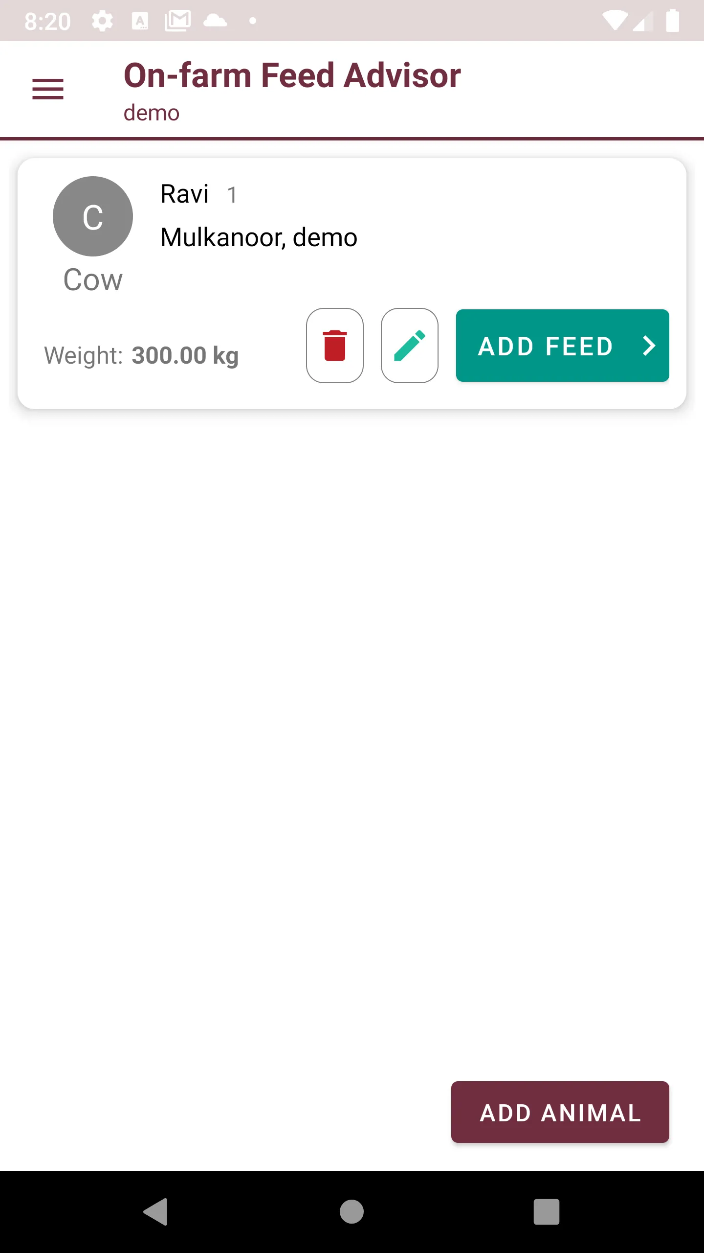 On-farm Feed Advisor | Indus Appstore | Screenshot