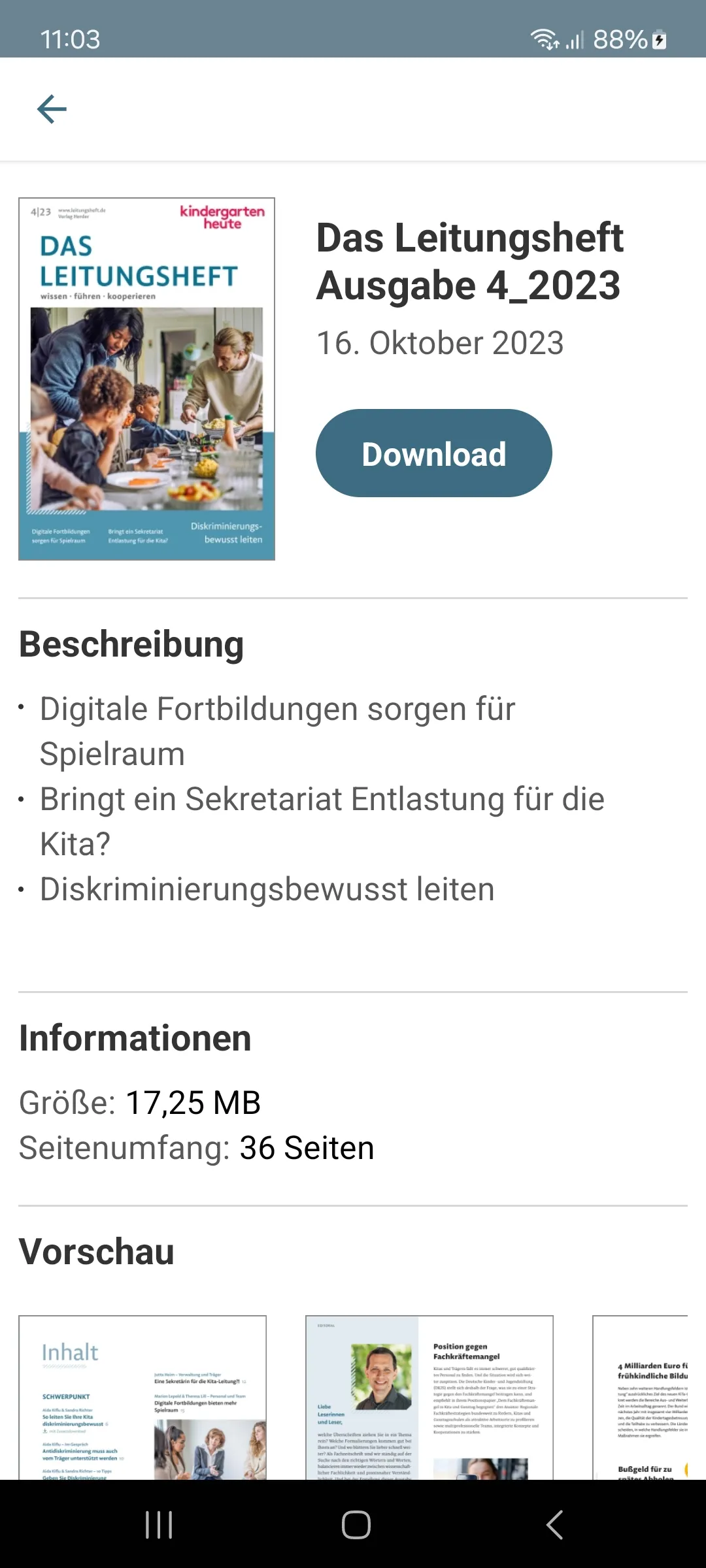 Das Leitungsheft | Indus Appstore | Screenshot