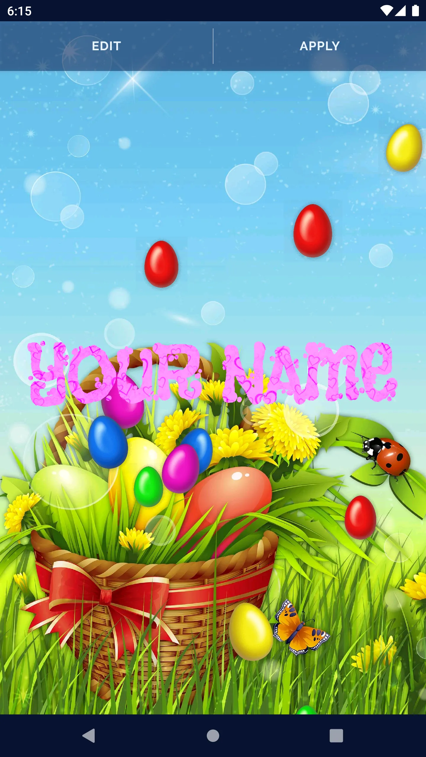 Easter Eggs Live Wallpaper | Indus Appstore | Screenshot