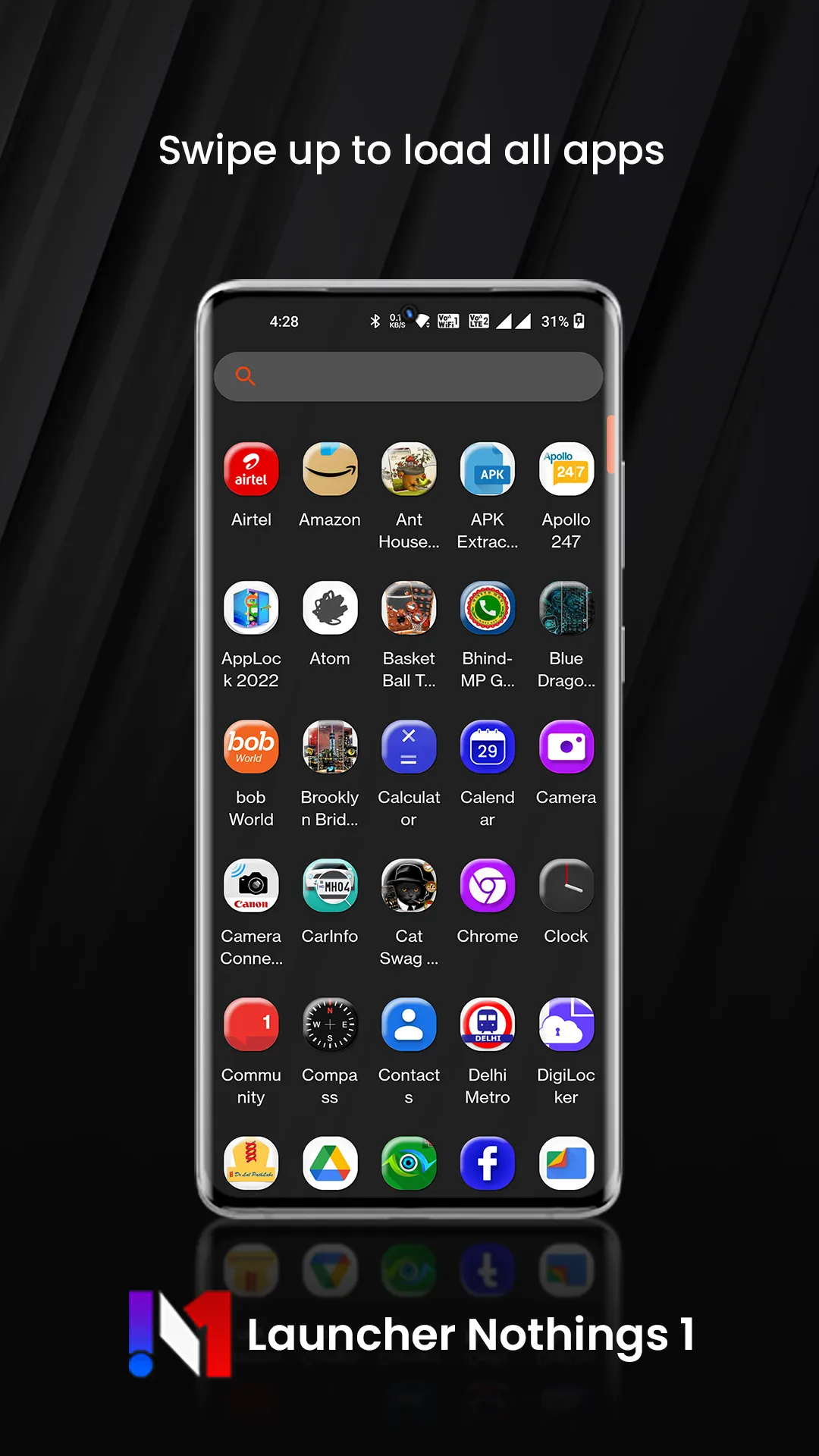 Launcher Nothing1 | Indus Appstore | Screenshot