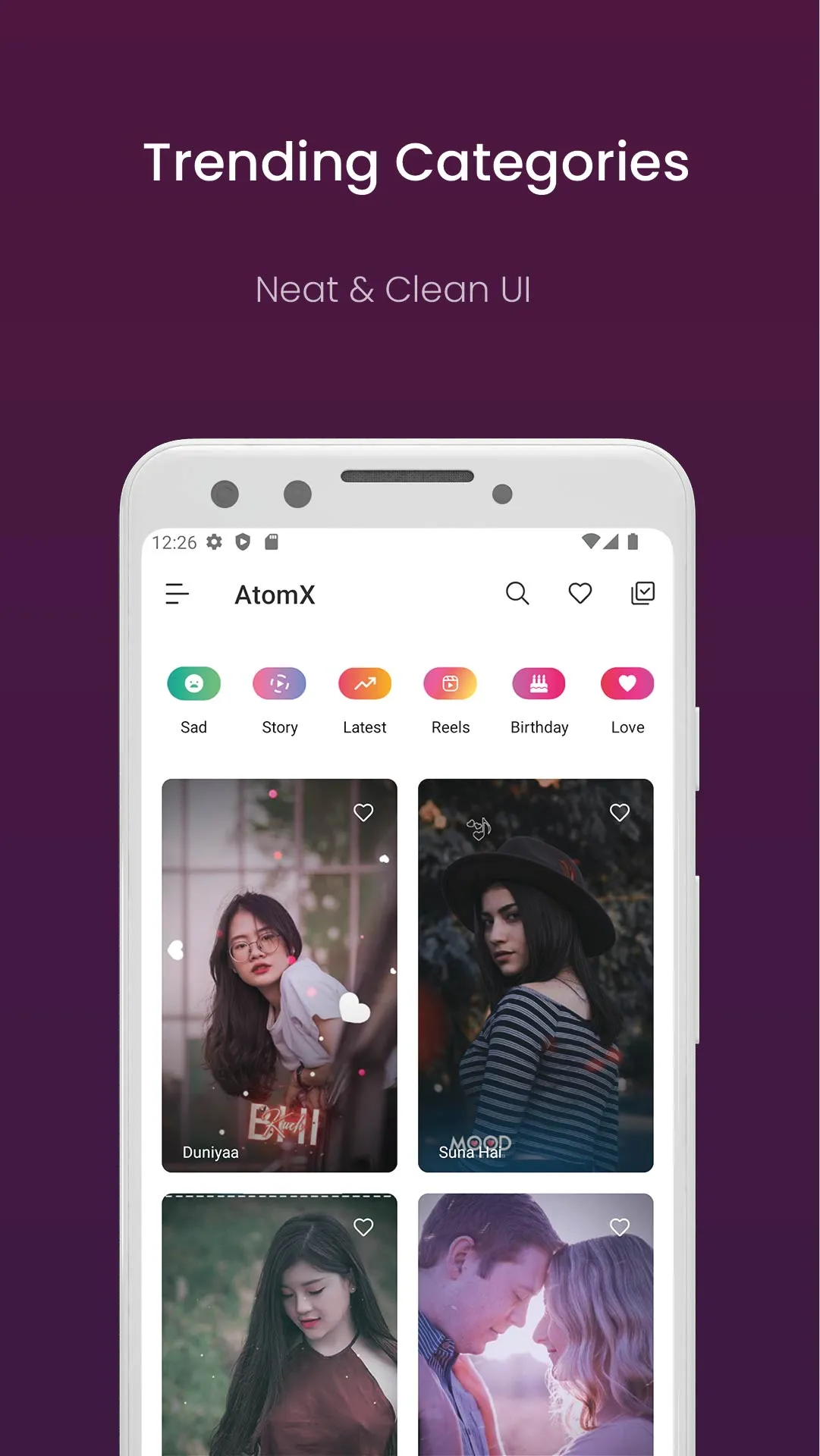 AtomX - Short Video Maker | Indus Appstore | Screenshot