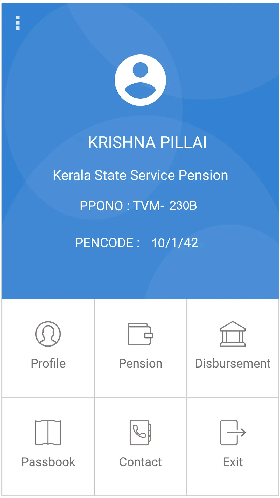 Kerala Pension | Indus Appstore | Screenshot