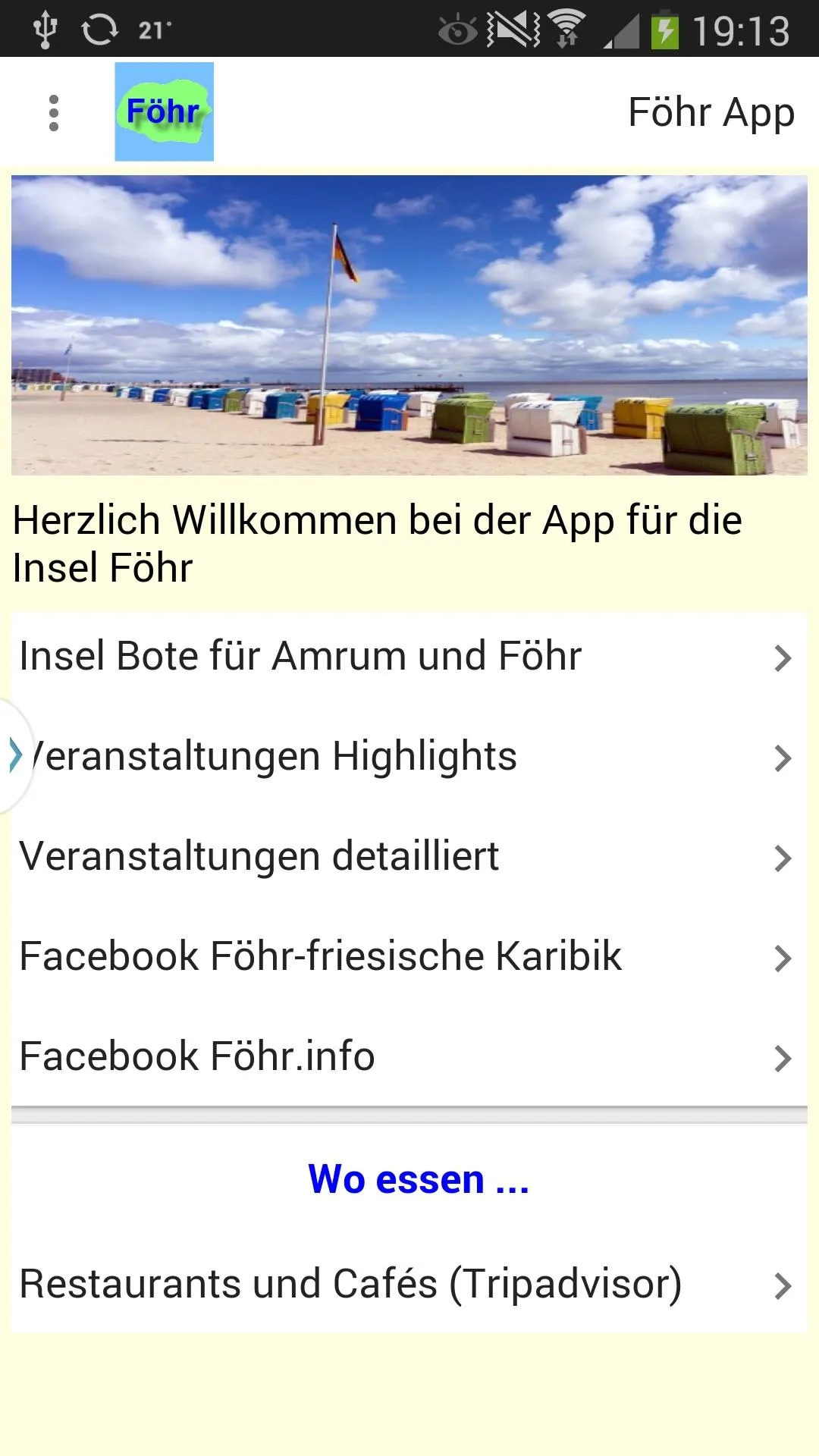 Föhr App für den Urlaub | Indus Appstore | Screenshot