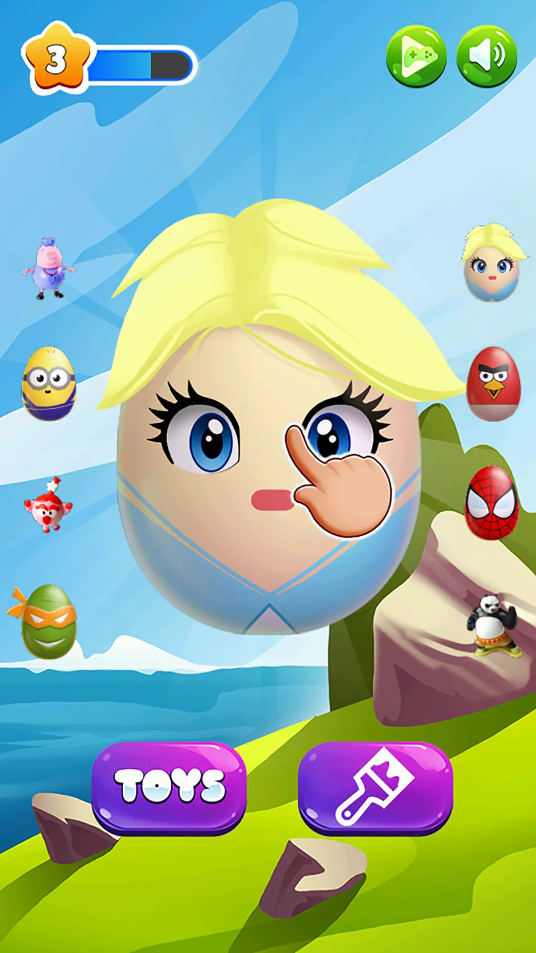 Surprise Eggs Game for Kids | Indus Appstore | Screenshot