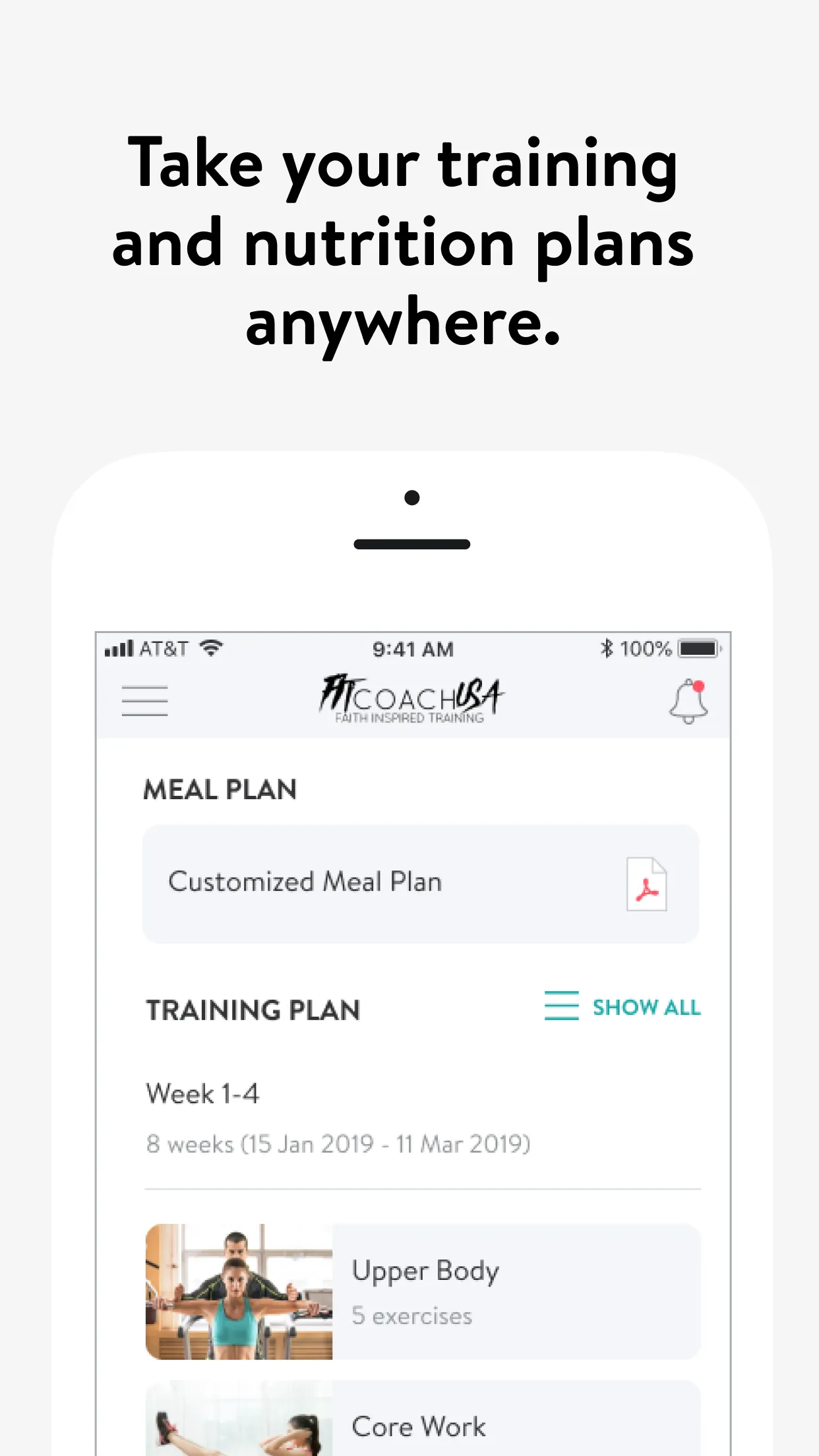 FIT Coach USA | Indus Appstore | Screenshot