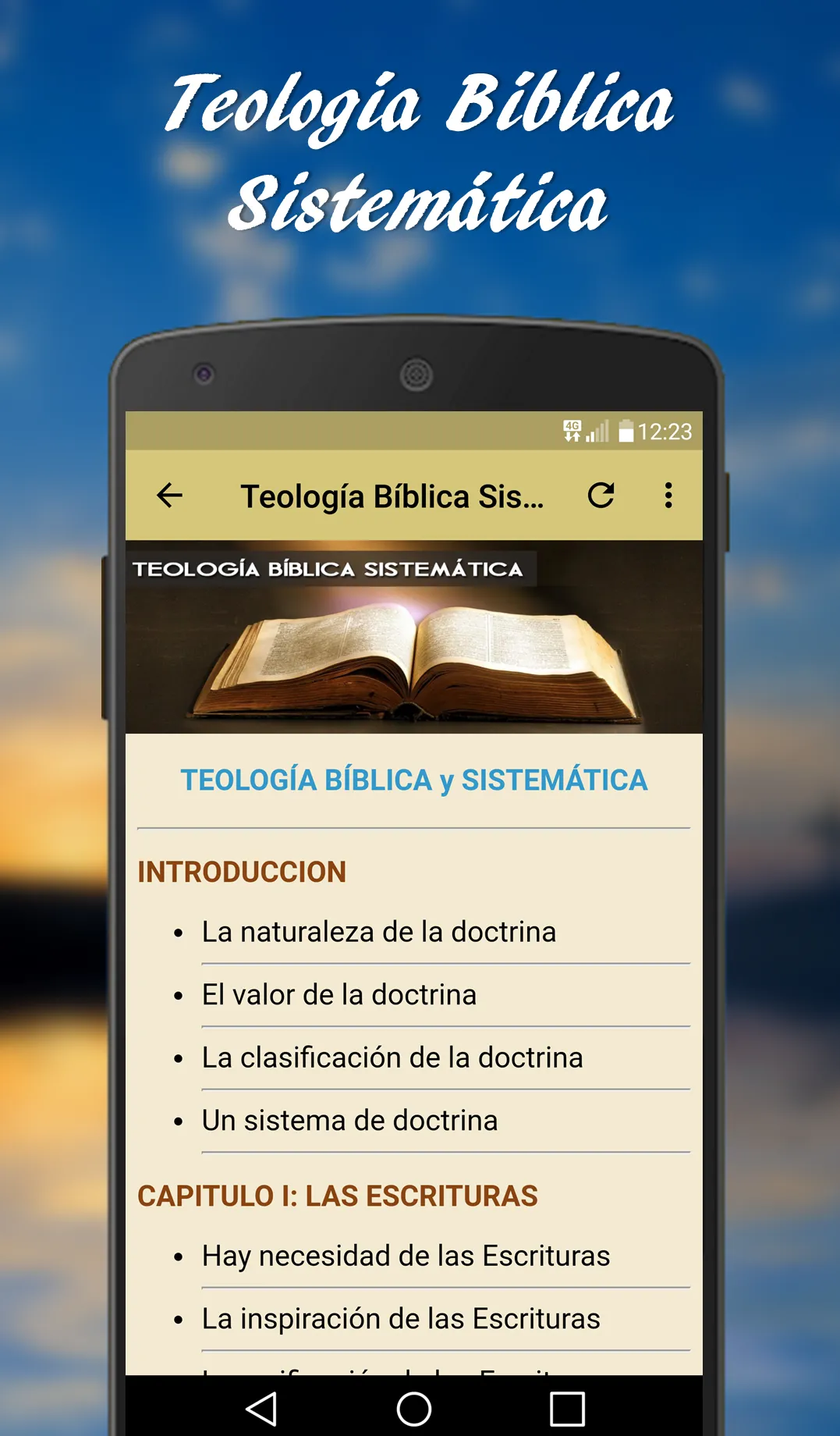 Teología Bíblica Sistemática | Indus Appstore | Screenshot