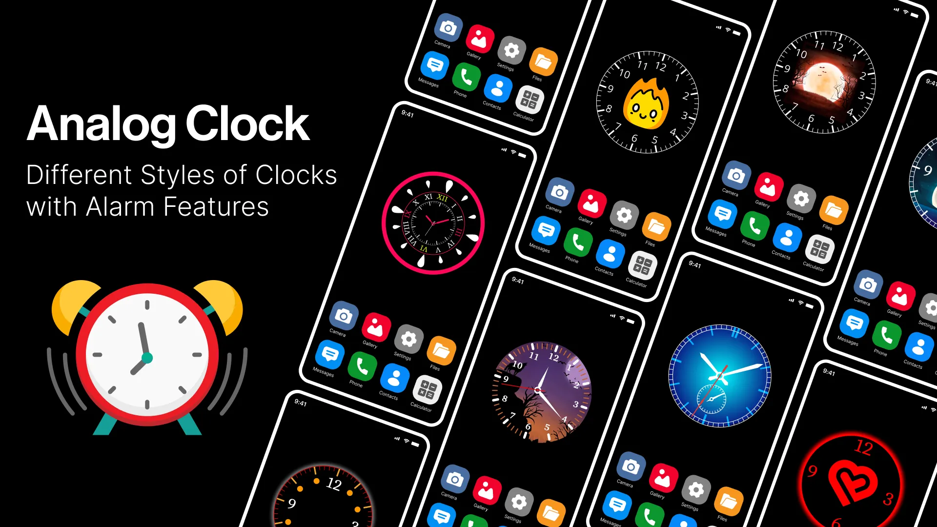 Analog Clock: Live Wallpapers | Indus Appstore | Screenshot