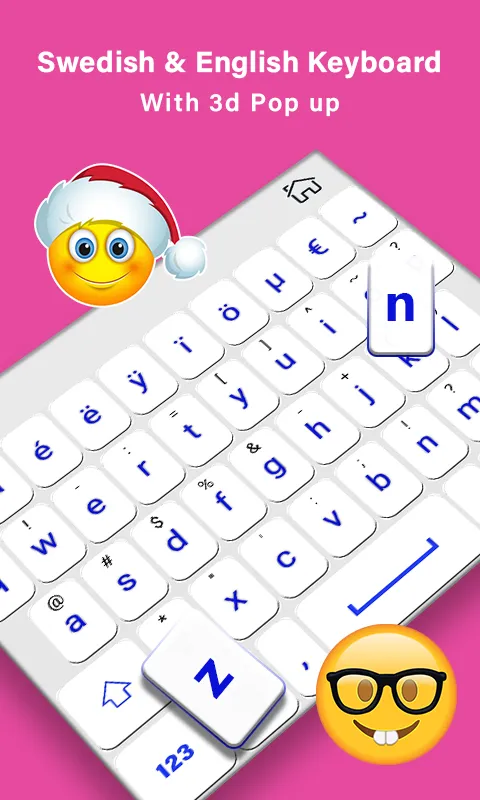 Swedish English Keyboard App | Indus Appstore | Screenshot