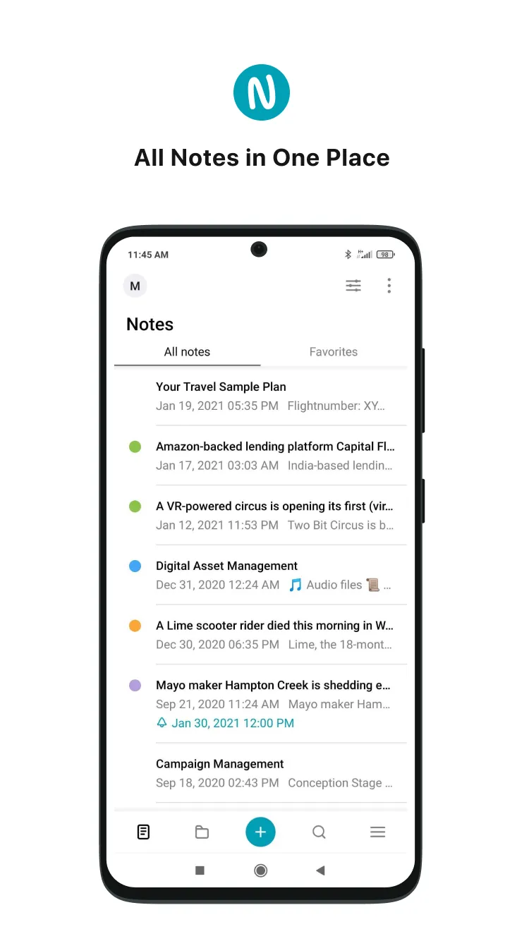 Nimbus Note - Useful notepad | Indus Appstore | Screenshot