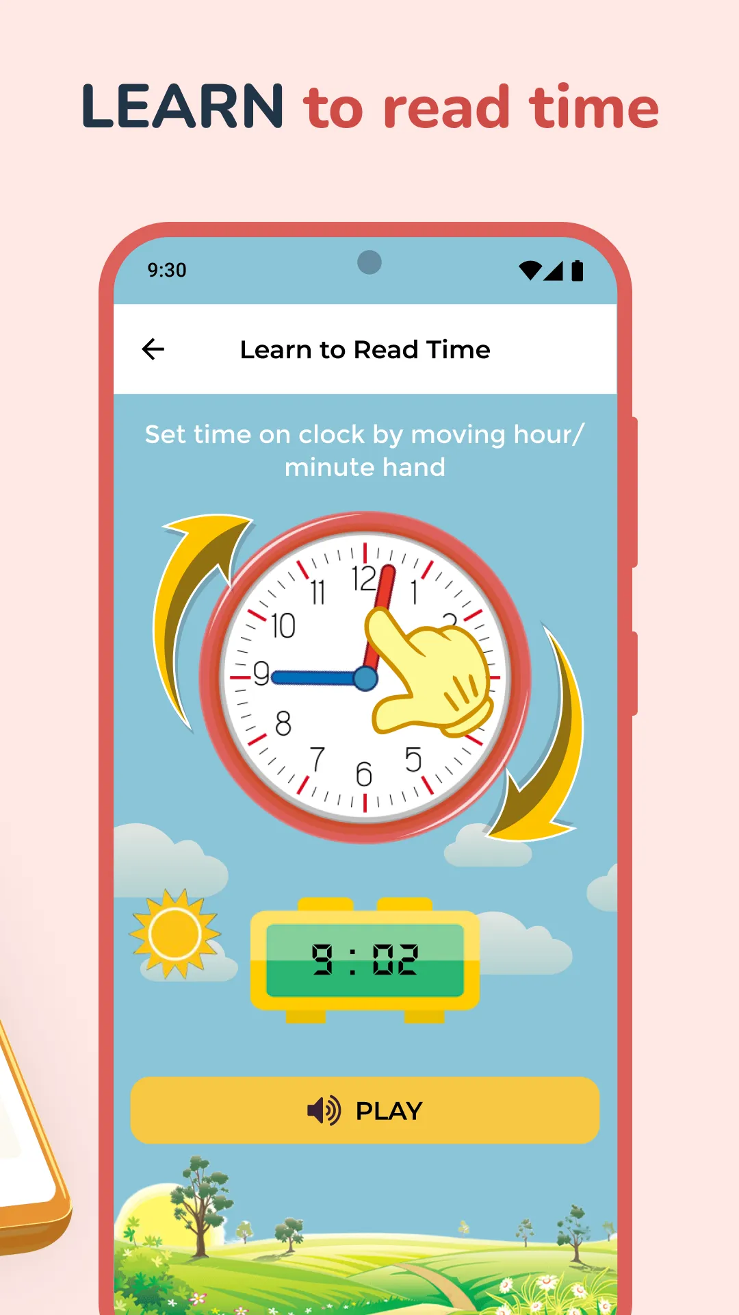 Kids Clock Learning | Indus Appstore | Screenshot