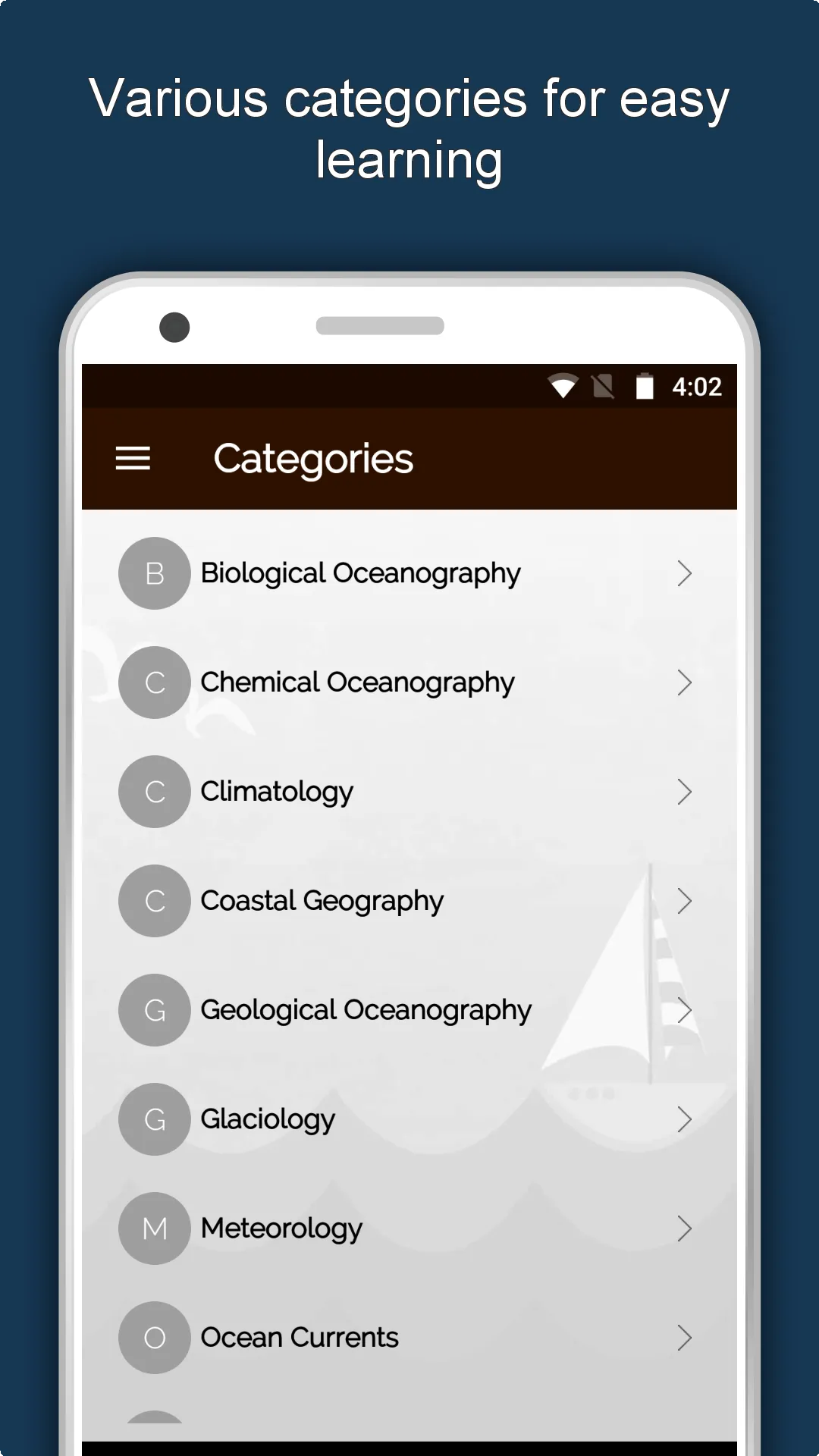 Oceanography Dictionary App | Indus Appstore | Screenshot