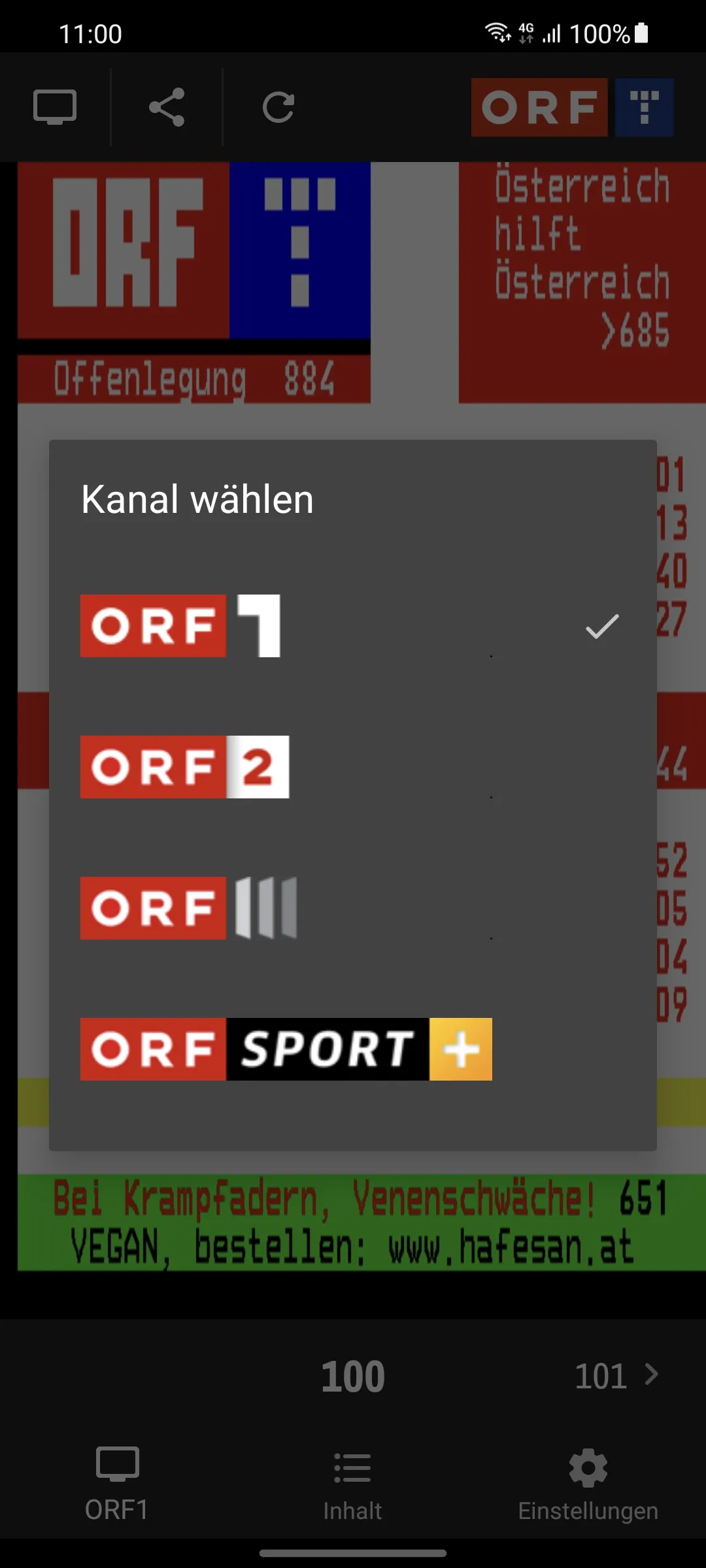 ORF TELETEXT | Indus Appstore | Screenshot