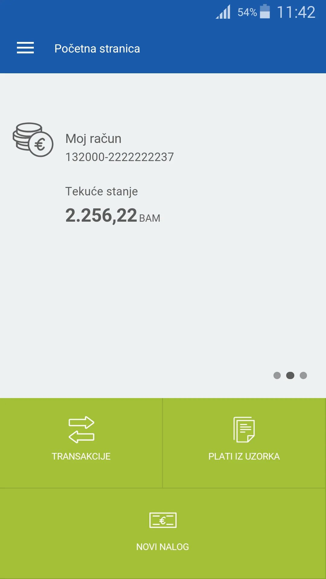 NLB mBank | Indus Appstore | Screenshot