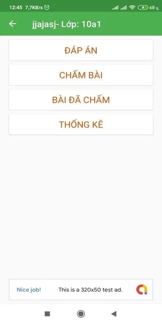 Chấm Trắc Nghiệm | Indus Appstore | Screenshot