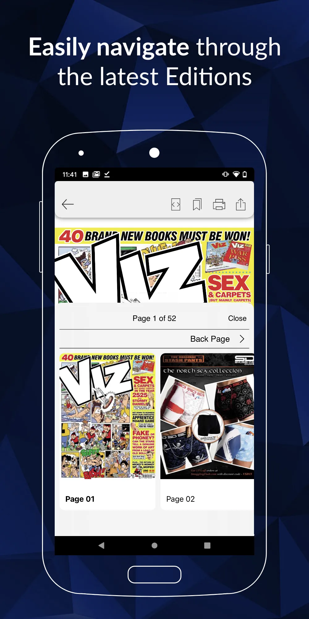 Viz Magazine | Indus Appstore | Screenshot