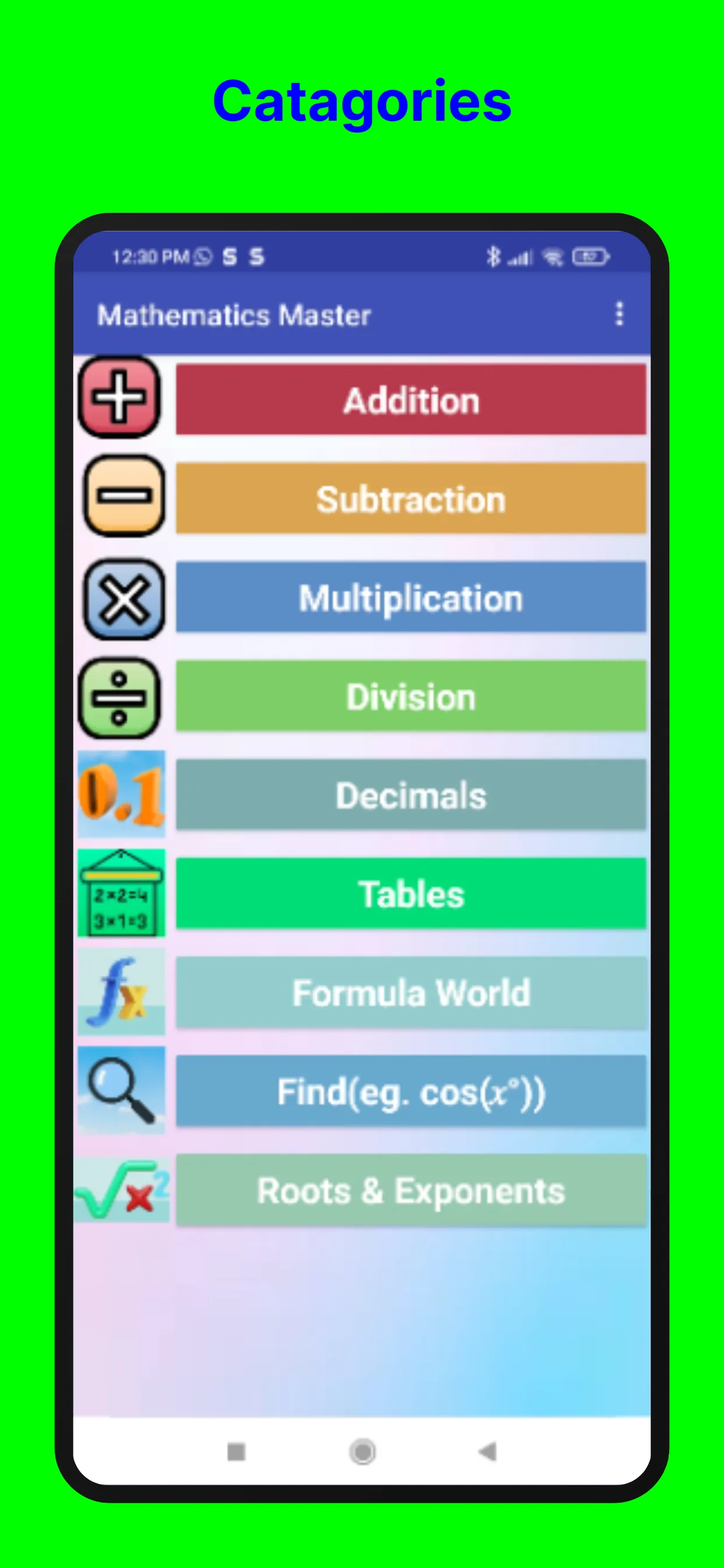 Mathematics Master - Offline | Indus Appstore | Screenshot