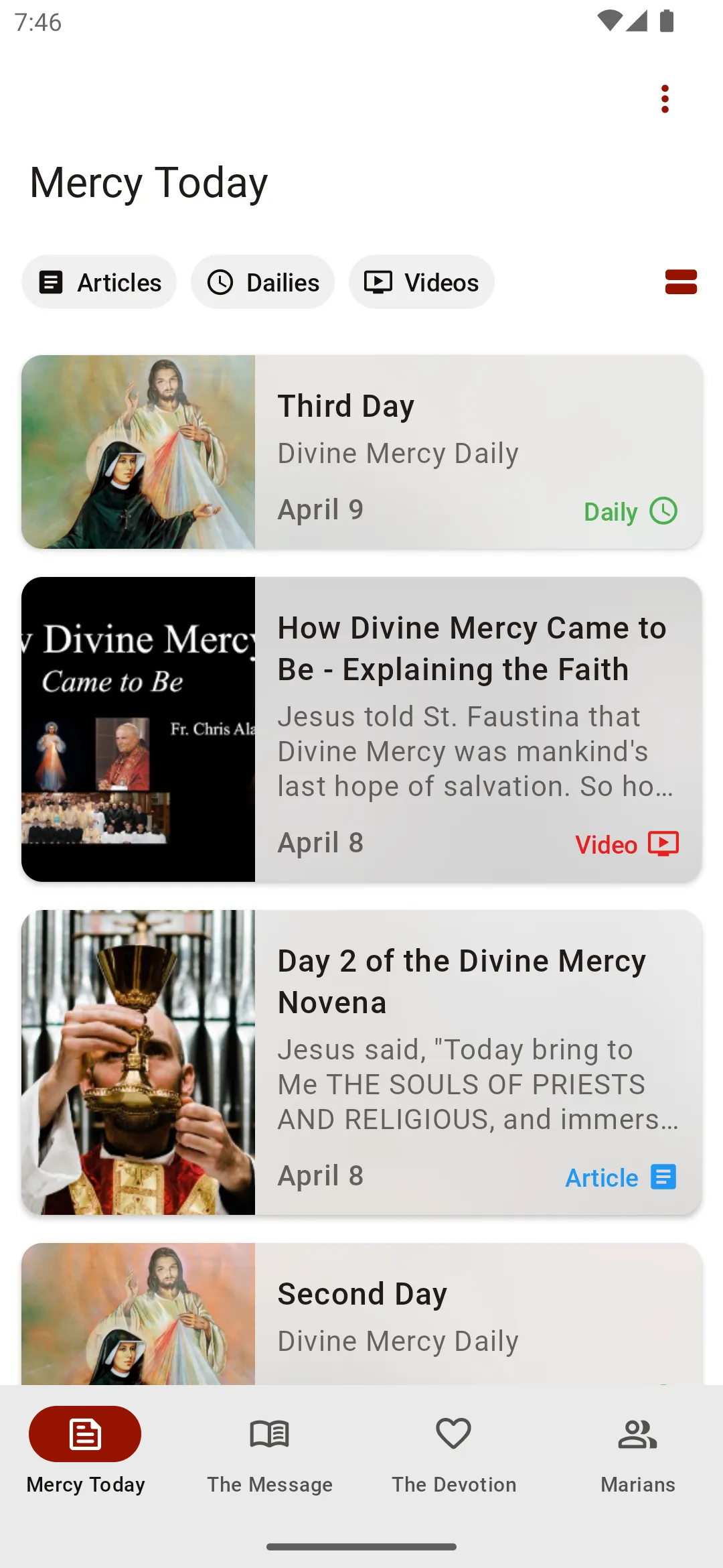 Divine Mercy | Indus Appstore | Screenshot