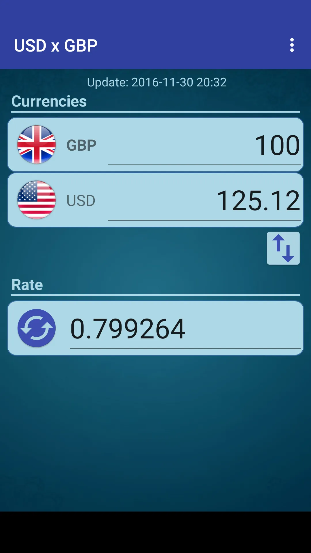 US Dollar to British Pound | Indus Appstore | Screenshot