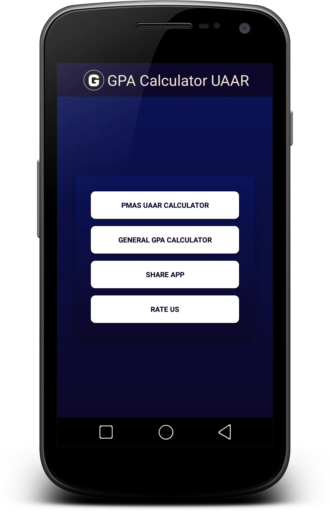 GPA Calculator (PMAS UAAR) | Indus Appstore | Screenshot