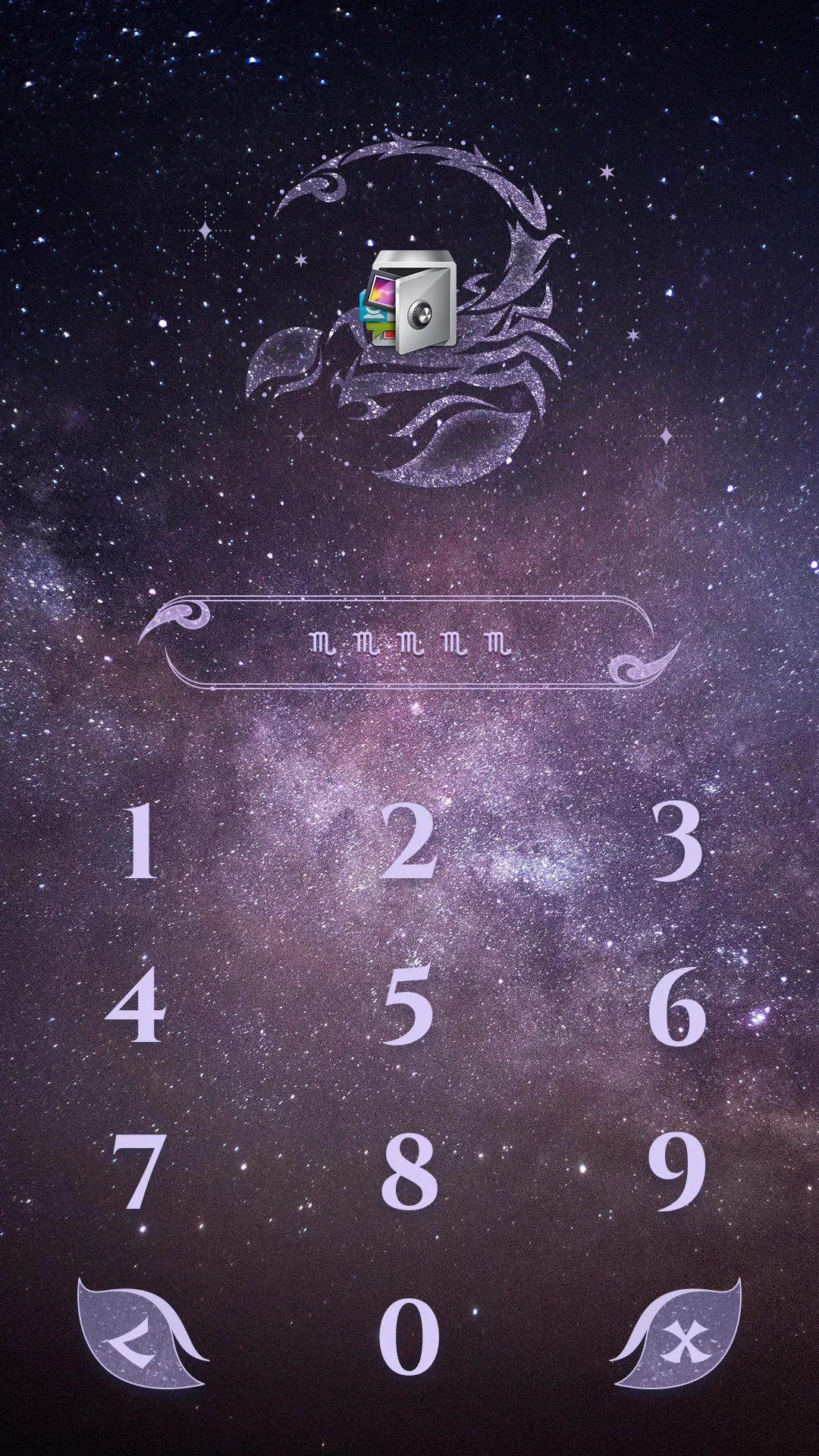 AppLock Theme Scorpio | Indus Appstore | Screenshot