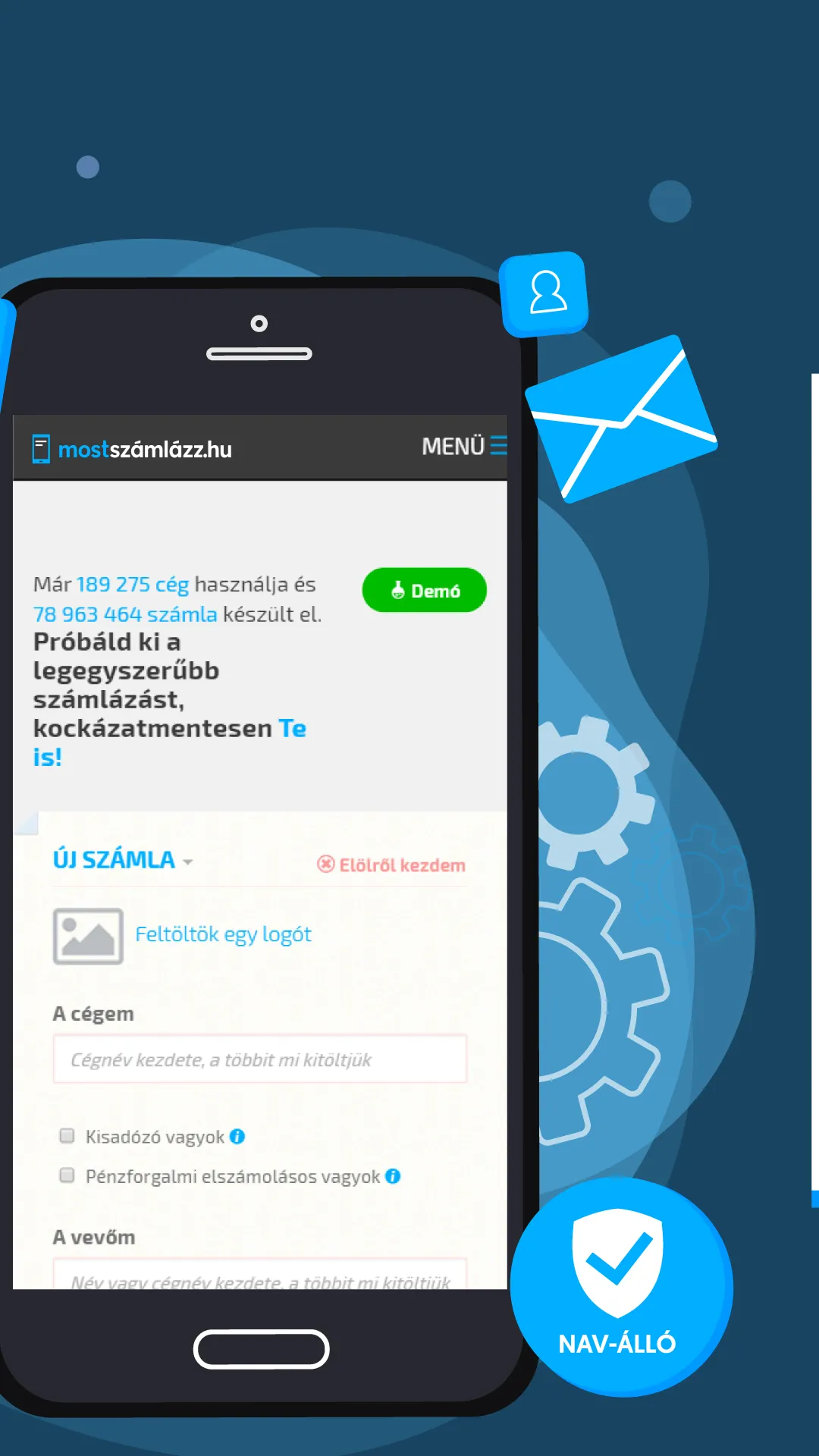 Szamlazz.hu - Invoicing App | Indus Appstore | Screenshot