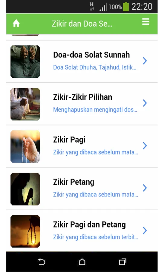 Dzikir dan Doa Selepas Solat | Indus Appstore | Screenshot