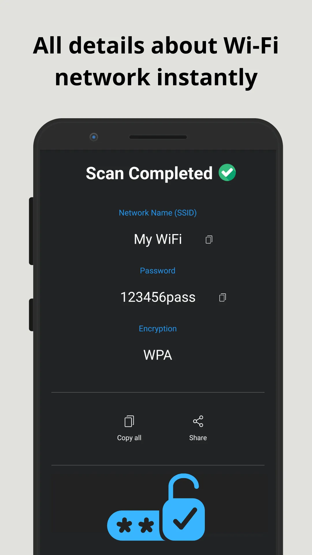 Password Scanner WiFi QrCode | Indus Appstore | Screenshot