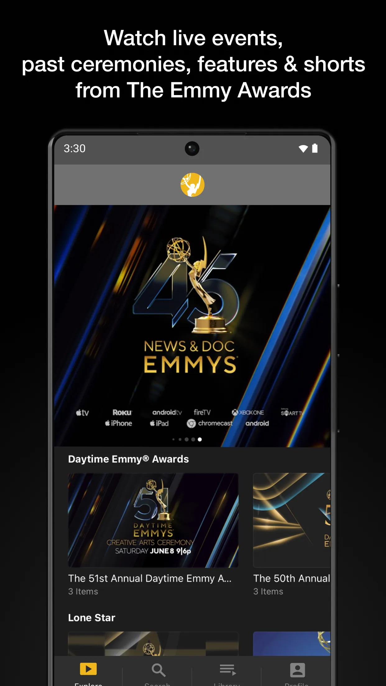 The Emmys | Indus Appstore | Screenshot