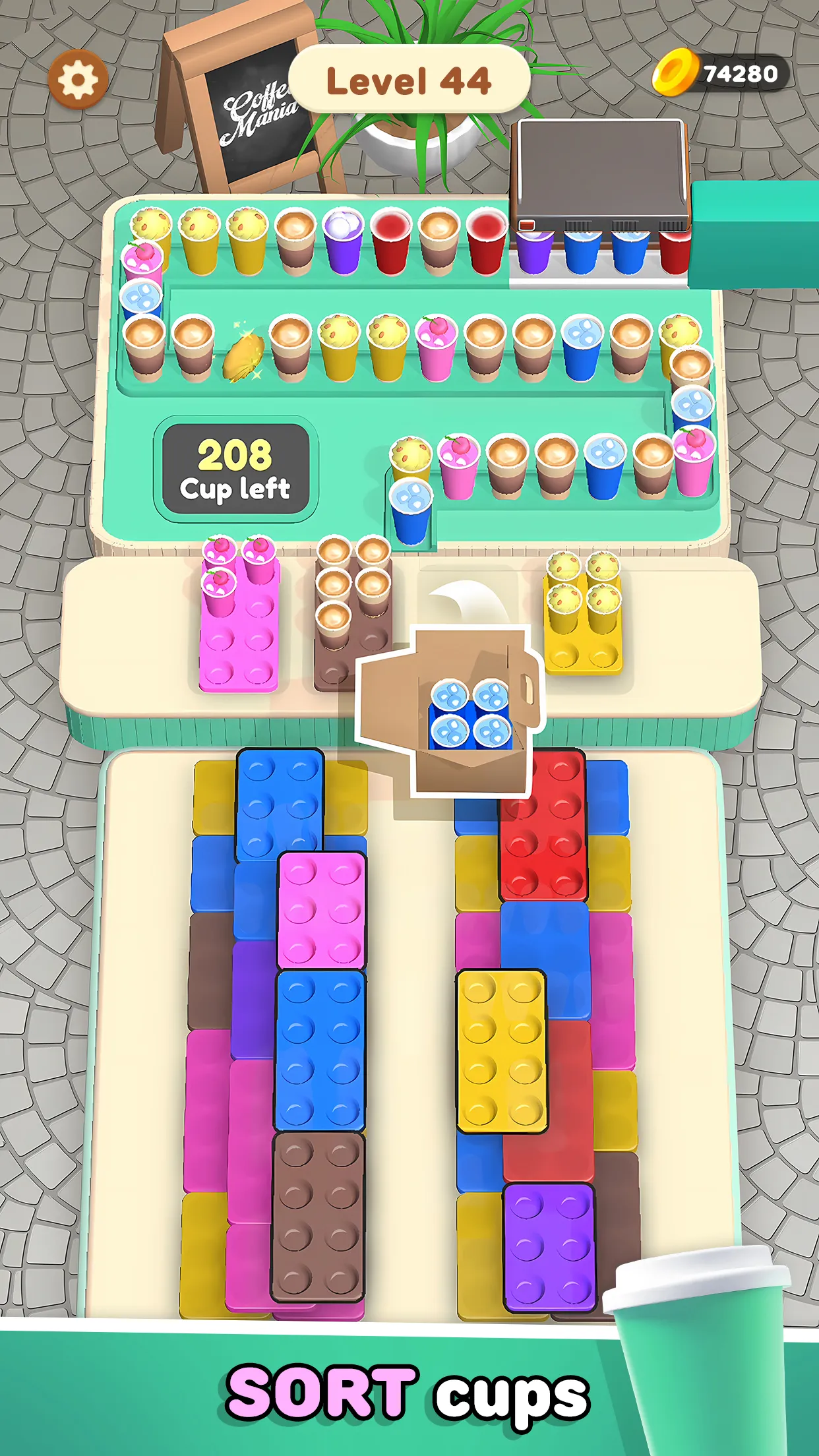 Coffee Mania - Sorting Jam | Indus Appstore | Screenshot