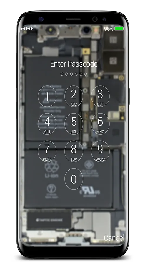 Transparent Lock Screen | Indus Appstore | Screenshot