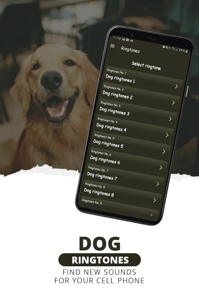 Dog ringtones, barking sounds | Indus Appstore | Screenshot