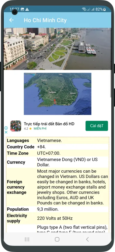 Ho Chi Minh Travel Guide | Indus Appstore | Screenshot