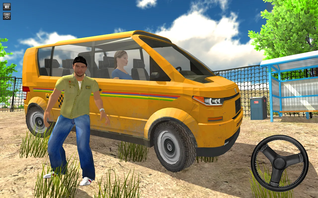 Car 3D Game Taxi Driver | Indus Appstore | Screenshot